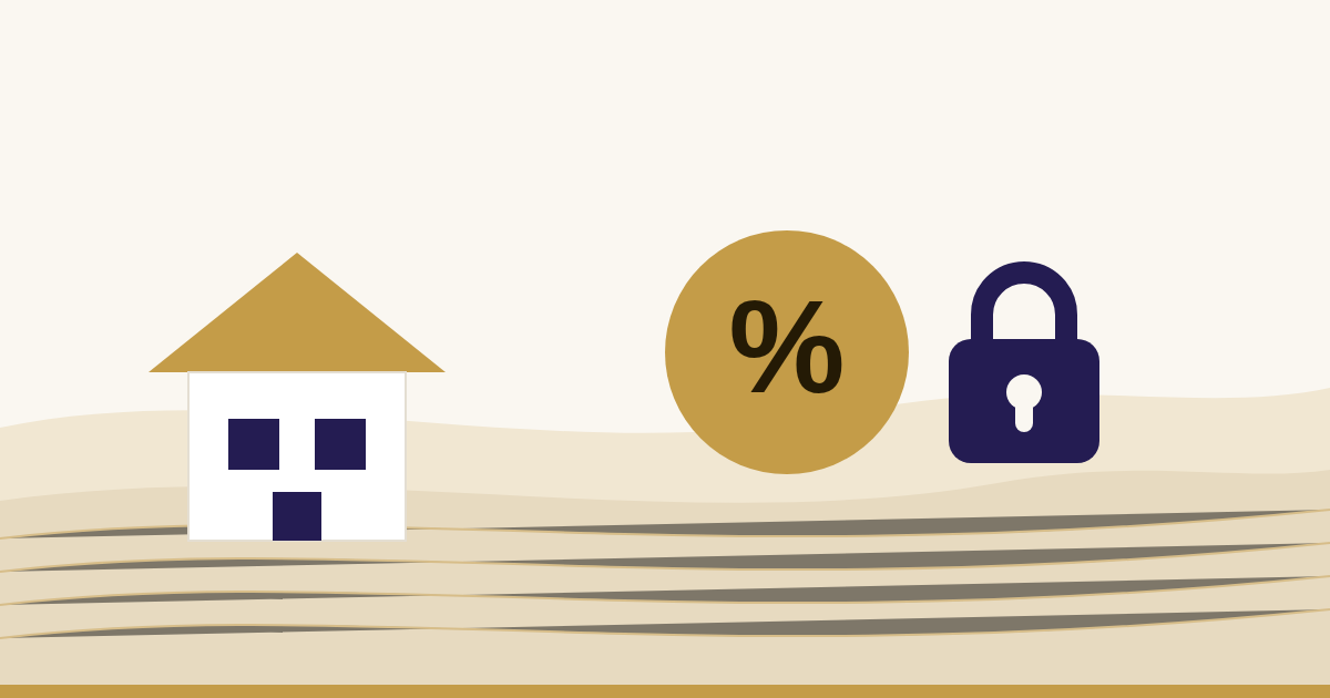 Den Zinssatz für die Anschlussfinanzierung schon beim Immobilienkauf festschreiben.